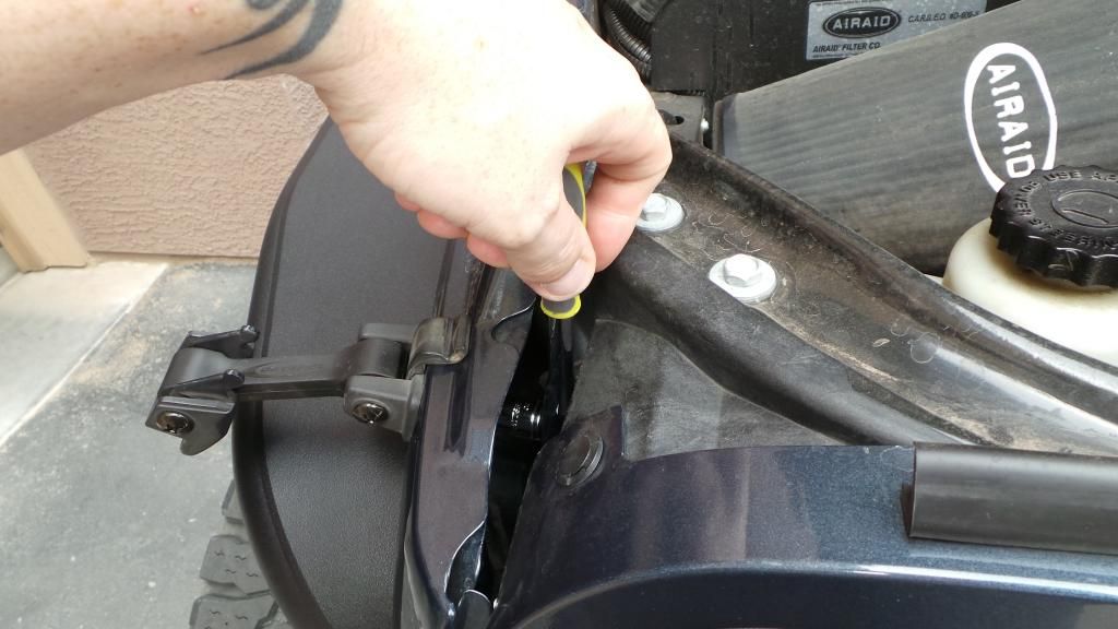 Rugged Ridge JK Aluminum Hood Catch Kit WriteUp Jeep Wrangler Forum